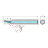 NPT/ANPT Helical Flutes with Thru-Hole Coolant Solid Carbide Thread Milling Tools - Big-tools Industrial Supply Tools for Metal Cutting
